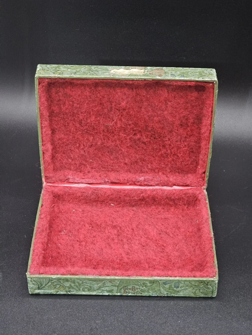 Upcycled Decoupage Trinket / Jewelry  / Crystal Box